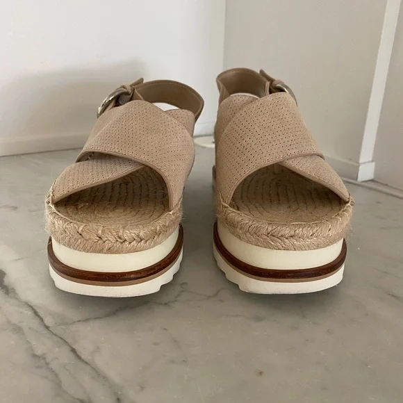 Marc Fischer LTD Gellyn Espadrille platform sandal size 7.5 - Picture 3 of 10